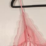 Victoria's Secret NWOT Victoria Secret Pink Lace Cami Size XL Photo 5