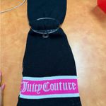 Juicy Couture  Black and White Knit Scarf Photo 1