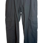J.Galt Charcoal Gray Low Rise Baggy Cargo Pants Photo 0
