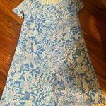 Lilly Pulitzer Women’s cody dress. Size medium Pattern is sea what I sea blue Photo 0