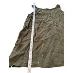 Gantos 2 Piece Skirt Set Green Embroidered Whimsical Floral Resort Wear S READ Photo 10