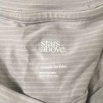 Stars Above B86 New Womens  Light Gray Sleep Shirt Gown Liteweight Size Large Photo 5