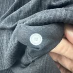 Lululemon Ebb To Street Long Sleeve Shirt Top Black Athletic Yoga Women's 12 Photo 3