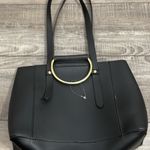 Vegan Leather Pearl Jillian Mini Tote Bag Black Photo 7