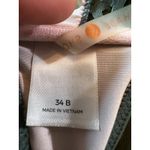 Shade and Shore Green Bikini Top Size 34B Photo 3