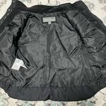 Eddie Bauer NWOT PM MP Women’s Black Gray Plaid Corduroy Puffer Winter Jacket Photo 7