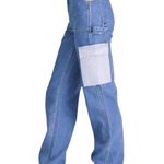 PacSun  high rise carpenter 90s style patchwork jeans size 23 Photo 1