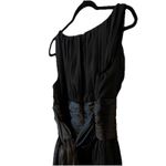 London Style Times Dress Black Rushed Top Sleeveless EUC Cocktail Evening Sz 8 # Photo 3