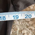 Alya  Women's Shirt Dress Round Neck Ruffled Midi Bell Sleeve Black‎ Size Medium Photo 7