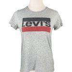Levi's  Gray Classic Logo Short Sleeve Crew Neck Tee Photo 0