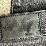 Madewell  Classic straight Jean washed black high rise jeans Photo 2