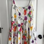 Ralph Lauren Lauren  Dress Women's 14 Multi Color Floral Fit & Flare Sleeveless Photo 1