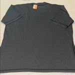 Free People NEW!  MOVEMENT Back Me Up LARGE Dark Shadow Gray Sweatshirt Relaxed Photo 5