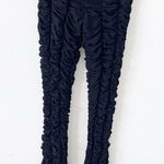 I am gia I.AM.GIA Ophelia Jumpsuit Ruche Mesh Strapless Stretch in Black Photo 3