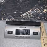 Boston Proper  Goth Cowgirl Dress Womens 14 Black Nude Lined‎ Crochet Bell Sleeve Photo 14