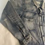 Denim & Supply Ralph Lauren Ralph Lauren Denim Supply Men's XL Distressed Trucker Jean Jacket Photo 8