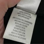 Ecru NWT Black Cropped Pants with White Piping Size 2 Photo 7