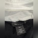 Halogen  Black Button Down Shirt with White Collar Photo 8