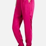 INC  Pink Satin Pants Bow Tie at Ankle Party Pants Sz 4 Photo 2