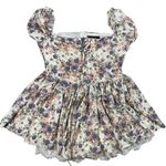 Cider  NWT Floral Corset Top Romper Photo 0