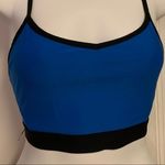 Athletic Works Sports Bra Intimates. Brigh Blue Black M 8-10 Photo 4