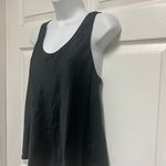 Victoria's Secret Victoria’s Secret Black Satin Bow Back Tank Photo 4