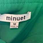 Minuet NEW Green Strappy Open Back Plunge Neckline Mini Party Dress Medium M Photo 8