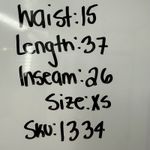 American Giant Black Jogger Pants Womens XS Drawstring Waist Made USA Photo 7