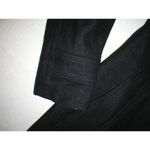 Croft & Barrow New NWT $180 Womens Long Wool Coat S Black Hood Small Peacoat Photo 3