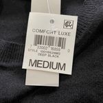 Alfani New Side Zip Sweater Crewneck Long Sleeve Knit Pullover Black Photo 13