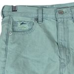 American Eagle Mom Denim Shorts Womens 4 Light Wash High Rise Distressed Y2K Photo 1