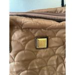 Diane Von Furstenberg Vintage  Brown Quilted Top Handle Crossbody Duffle Bag Photo 3