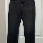 Everlane The High Rise Straight Jean in Washed Black Wash Size 27 Photo 0