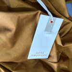 Good American NWT  Showoff Long Sleeve Underwire Bikini Top BRONZE BROWN Photo 9