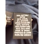 Ellen Tracy Velvet w/ Satin Trim Notch Lapel Single Breasted Blazer Dark Blue 8 Photo 3