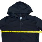 Black Light Breathable Hoodie Zip Up‎ Jacket Size XS Photo 2