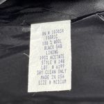 Giancarlo Ferrari Blazer Black Gold Crest Wool Nautical Military Jacket Medium Photo 8