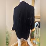 KENSINGTON SQUARE Vintage Burgundy/Black Velvet Blazer Gold Satin Cuffs Black Size undefined Photo 6
