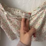 Urban Outfitters  Love Struck White Cream Pink Crop Hook Blouse XS Photo 4