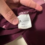 Buffbunny Collection BuffBunny Purple Colorblock Crop Sweatshirt Photo 1