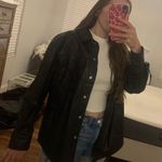 Wild Fable Black Faux Leather Jacket Photo 3