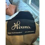 Vintage Stroock Wool Coat Hixons Hotel Schroeder – Velvet Collar & Cuffs M/L Size 8 Photo 3