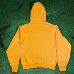 Champion women's yellow  Santa Cruz graphic logo pullover drawstring hoodie (S) Photo 1