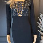 Boutique NWT Holly Lace Up Sequins Mini Dress  Photo 0