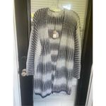Knox Rose NWT  Long Sleeve Striped Cardigan Blue Size M Photo 6
