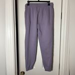 Aritzia TNA Women's CozyAF Jogger Sweatpants Light Purple Fleece Small Lounge Photo 1