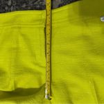 Trina Turk  Vintage Women’s 6 Yellow Cotton Blend Textured Nubby Trousers Pants Photo 7