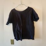 Mother of cats cropped black graphic t Photo 1