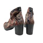 Toni Pons‎ Finley Bootie Velvet Velour Paisley Print Multicolor Size 38 US 7.5 Black Photo 8