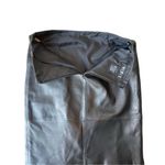 Mixit Vintage 1990’s Black Genuine Leather High Waisted Pencil Skirt Size 6 Photo 4